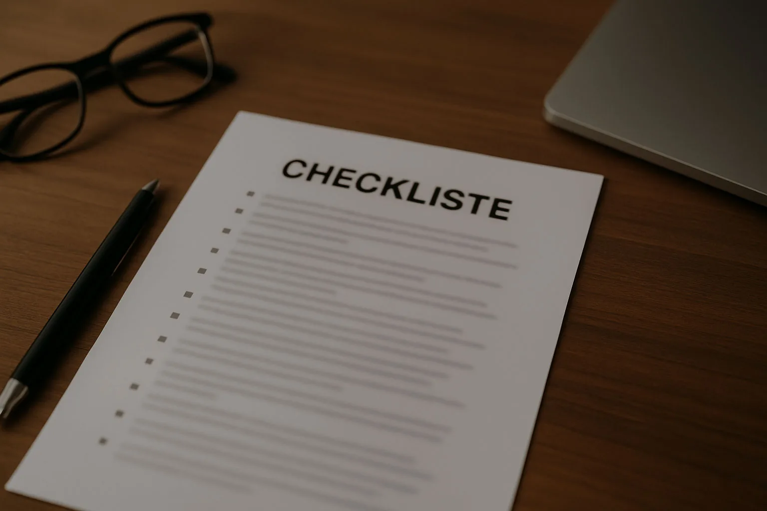 Checkliste Immobilienkauf