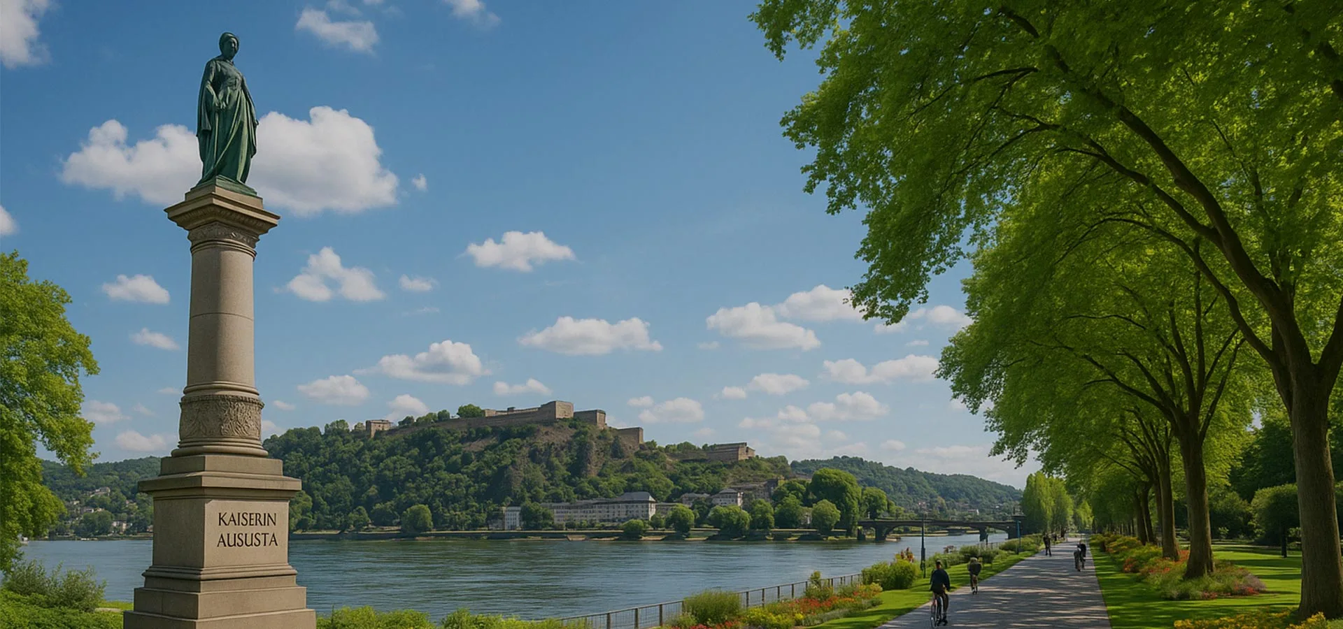Kaiserin-Augusta-Anlagen am Rheinufer, Koblenz