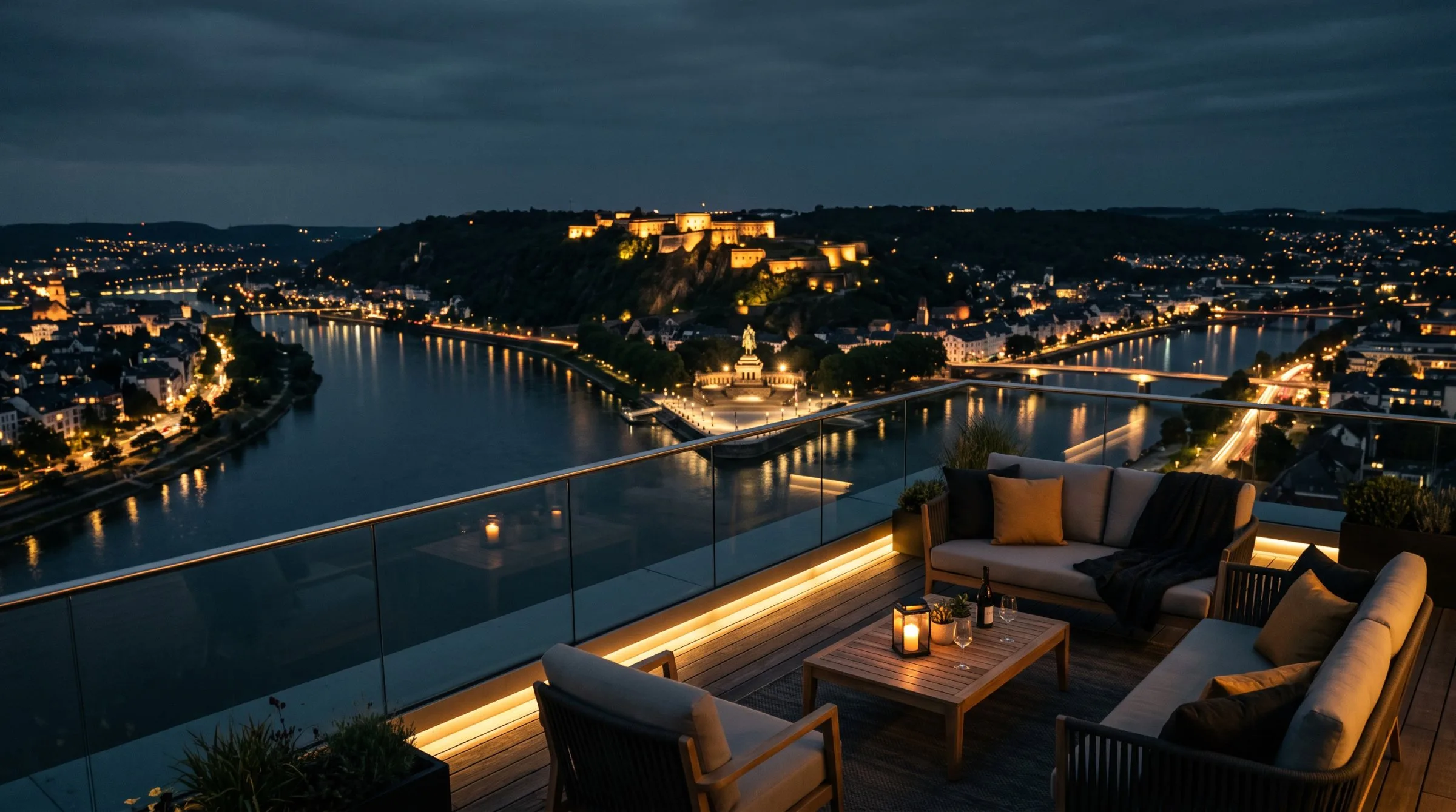Diamond Select – Penthouse über Koblenz